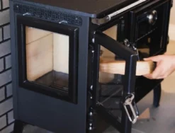 EEK A - Panorama-Holzherd Modell 214-3D Mit 6,42kW - Viel Gusseisen! -Kaminöfen Verkaufsgeschäft 214 3ddetail4