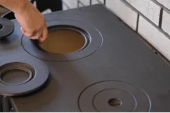 EEK A - Panorama-Holzherd Modell 214-3D Mit 6,42kW - Viel Gusseisen! -Kaminöfen Verkaufsgeschäft 214 detil 33708 3