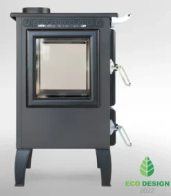 EEK A - Kleiner Dreischeiben-Kaminofen 304-3D Mit Herdplatte - 7,23 KW -Kaminöfen Verkaufsgeschäft 304 3D3 1000