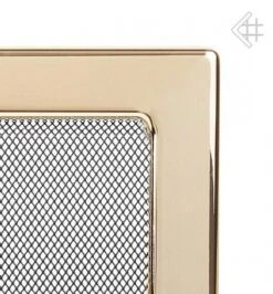 Luxus-Lüftungsgitter, 22x22cm, Vergoldet-glänzend 6 Luxus-Lüftungsgitter, 22x22cm, Vergoldet-glänzend -Kaminöfen Verkaufsgeschäft 4c50089b54383 gitter