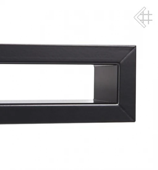 Lüftungsgitter, Luftschlitz Offen, 6x60cm, Schwarz 3 Lüftungsgitter, Luftschlitz Offen, 6x60cm, Schwarz – Bild 3