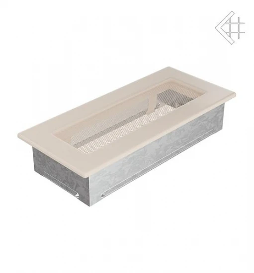 Kamin-Lüftungsgitter, 11x24cm Creme 1 Kamin-Lüftungsgitter, 11x24cm Creme