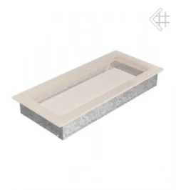 Kamin-Lüftungsgitter, 17x37cm Creme