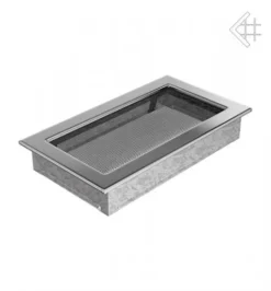 Luxus-Lüftungsgitter, 17x30cm, Chrom