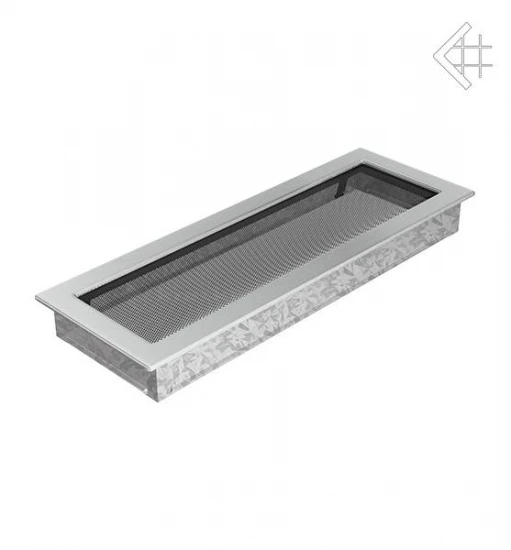 Luxus-Lüftungsgitter, 17x49cm, Edelstahl Gebürstet 1 Luxus-Lüftungsgitter, 17x49cm, Edelstahl Gebürstet