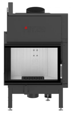 EEK A+ - Eck-Kamineinsatz HITZE Albero AL11L.H DECO Mit Seitenglas Links -11kW -Kaminöfen Verkaufsgeschäft AL11L H deco 0001