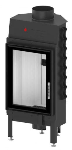 EEK A+ - Kamineinsatz HITZE Albero AL11S.V DECO Extra Hohe Sichtscheibe -11kW -Kaminöfen Verkaufsgeschäft AL11S V deco0002