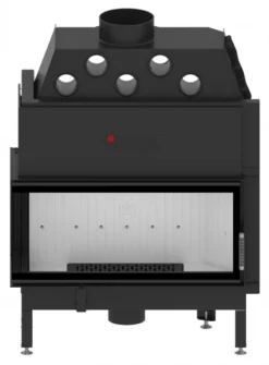 EEK A+ - Eck-Kamineinsatz HITZE Albero AL19L.H DECO Mit Seitenglas Links -19kW -Kaminöfen Verkaufsgeschäft AL19L H deco 0001