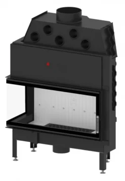 EEK A+ - Eck-Kamineinsatz HITZE Albero AL19L.H DECO Mit Seitenglas Links -19kW -Kaminöfen Verkaufsgeschäft AL19L H deco 0002