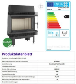 *EEK A - 3-Scheiben Kamineinsatz Kratki BLANKA 670/570/LP/BS - 11 KW 7 *EEK A - 3-Scheiben Kamineinsatz Kratki BLANKA 670/570/LP/BS - 11 KW -Kaminöfen Verkaufsgeschäft BLANKA670 570LP BS