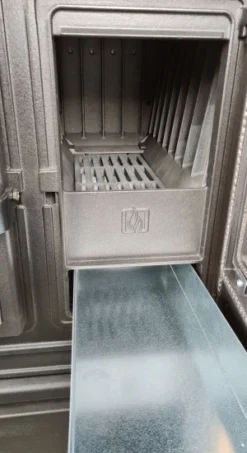 EEK A+ Küchenofen Holzherd Plamen Slavonac N Weiß, Linke Version - 8 KW Dauerbrandherd -Kaminöfen Verkaufsgeschäft Brennraum Plamen Slavonac