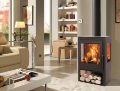 EEK A Kaminofen Panadero CORAL 3V EcoDesign - 5,4 KW -Kaminöfen Verkaufsgeschäft CORAL 3V2