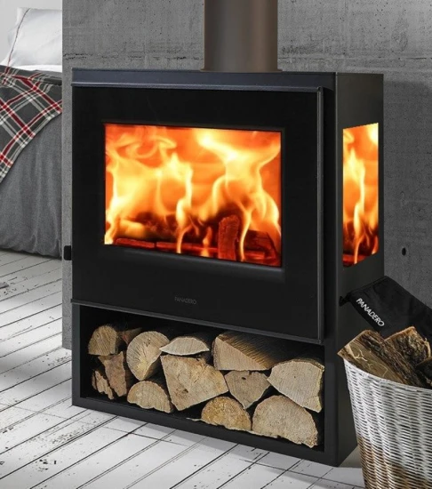 EEK A Kaminofen Panadero JAVA TRIVISION Mit 3 Scheiben - 5,9 KW, Raumluftunabh. 1 EEK A Kaminofen Panadero JAVA TRIVISION Mit 3 Scheiben - 5,9 KW, Raumluftunabh.