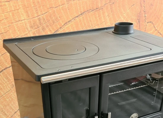 EEK A+ Küchenofen Holzherd Plamen 850 Schwarz, Rechte Version - 8 KW Dauerbrandherd 6 EEK A+ Küchenofen Holzherd Plamen 850 Schwarz, Rechte Version - 8 KW Dauerbrandherd – Bild 6