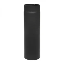 120 Mm - Rauchrohr 500 Mm In Schwarz