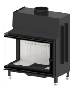 EEK A Eck-Kamineinsatz HITZE STMA68X43.L Mit 11kW
