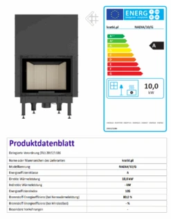 *EEK A - Kamineinsatz Kratki Nadia 10 Mit Schiebetür - 10 KW -Kaminöfen Verkaufsgeschäft Unbenannt11