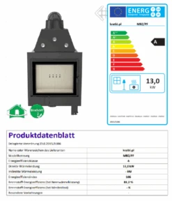 *EEK A - Kamineinsatz Kratki MBZ 13 Mit 13 KW -Kaminöfen Verkaufsgeschäft Unbenannt20