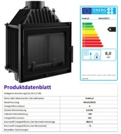 *EEK A Guss-Kamineinsatz Kratki MAJA/DECO !RR150mm! - 8kW + BIMSCHV II -Kaminöfen Verkaufsgeschäft Unbenannt82