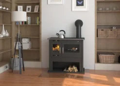 EEK A Küchenofen Holzherd Victoria VIKI LUX Schwarz - 10,5kW -Kaminöfen Verkaufsgeschäft Viki Interieur800px 32801 2