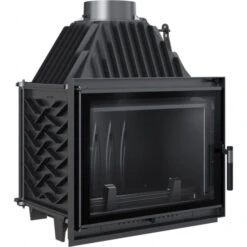 *EEK A Gusskamineinsatz Kratki ZUZIA ECO 12 DECO, Raumluftunabh. + BISMSCHV II - 12kW