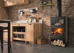 EEK A+ Kaminofen Mit Backfach Panadero ZAMORA - 7,1kW -Kaminöfen Verkaufsgeschäft Zamora.2