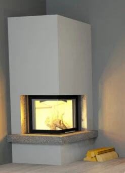 EEK A+ Eck-Kaminbausatz IMPERIAL Mit HAJDUK SMART 2PTh - 7,5 KW