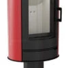 *EEK A - Kaminofen Kratki KOZA AB S N Mit Standfuß Und Roten Kacheln - 8 KW