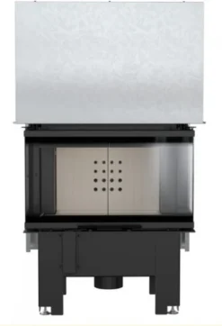 *EEK A - 3-Scheiben-Kamineinsatz KRATKI NBC 7 Mit Schiebetür - 7kW -Kaminöfen Verkaufsgeschäft krakti nbc 7 front