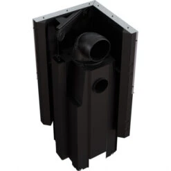 *EEK A+ ECK-Kamineinsatz Kratki VNL/480/480 Links, Gleichschenklig Mit Schiebetür - 8 KW -Kaminöfen Verkaufsgeschäft kratki VNL480480 c