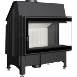 *EEK A Eck-Kamineinsatz Kratki ZIBI/P/BS/DECO Rahmenlos - BIMSCHV II - 11kW