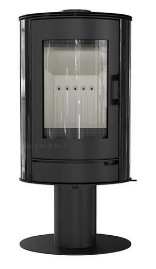 *EEK A - 360° Drehbarer Kaminofen Kratki KOZA AB S NO Mit Schwarzen Kacheln - 8 KW 2 *EEK A - 360° Drehbarer Kaminofen Kratki KOZA AB S NO Mit Schwarzen Kacheln - 8 KW – Bild 2