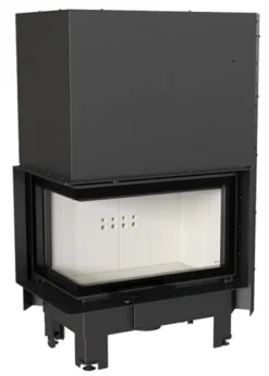 *EEK A - ECK-Kamineinsatz Kratki MBM 10 Links BS Mit Schiebetür - 10 KW