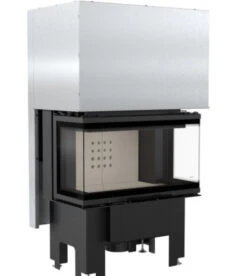 *EEK A - 3-Scheiben-Kamineinsatz KRATKI NBC 7 Mit Schiebetür - 7kW