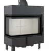*EEK A - Eck-Kamineinsatz Kratki LUCY/14/L/BS Mit Seitenglas Links - 14kW