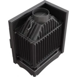 *EEK A - Eck-Guss-Kamineinsatz Kratki MAJA/L/BS/DECO Mit Seitenglas Links - 8kW + BIMSCHV II -Kaminöfen Verkaufsgeschäft masse maja 12 l bs deco 4 960 960 1 0 0