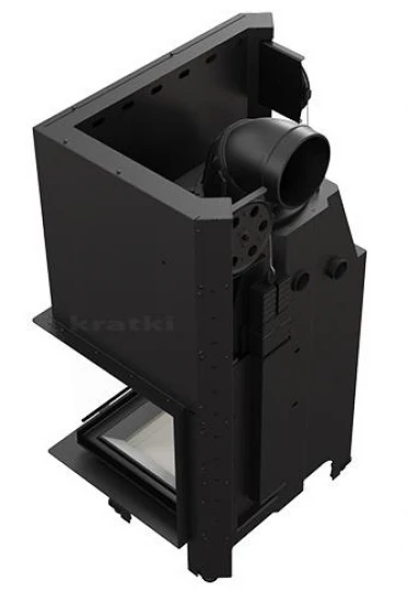 *EEK A - Eck-Kamineinsatz Kratki MBZ 13 Mit Schiebetür, Seitenglas Rechts - 13 KW 4 *EEK A - Eck-Kamineinsatz Kratki MBZ 13 Mit Schiebetür, Seitenglas Rechts - 13 KW – Bild 4