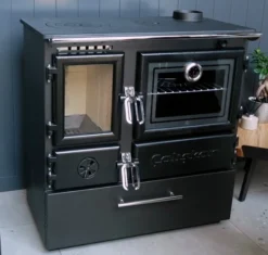 EEK A - Holzherd Modell 214 BOX Mit 6,42kW - Viel Gusseisen!