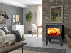 EEK A+ Kaminofen Panadero Giulietta ECODESIGN - 7,1kW -Kaminöfen Verkaufsgeschäft panadero GIULIETTA ambiente