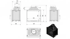 *EEK A Guss-Kamineinsatz Kratki MAJA/DECO - 8kW + BIMSCHV II -Kaminöfen Verkaufsgeschäft rys tech maja deco