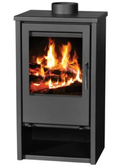 EEK A+ Kaminofen Victoria Regina Schwarz - 9kW