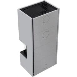 *EEK A Panorama-Kamin Kratki HOME EASY BOX Weiß Mit NBC 7 Mit 7kW - Kaminbausatz -Kaminöfen Verkaufsgeschäft www kominek obudowa home easy box nbc 680 280 bialy 4 960 960 1 0 0