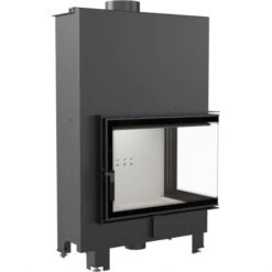 Kaminöfen Verkaufsgeschäft 28 *EEK A+ Wasserführender Eck-Kamineinsatz Kratki MBA PW 17 Rechts BS Mit Klapptür - 17kW