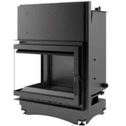 Kaminöfen Verkaufsgeschäft 26 *EEK A Wasserführender Eck-Kamineinsatz Kratki ZUZIA/PW/BL/15/BS/W Seitenscheibe Links 12kW + BIMSCHV II