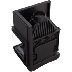 *EEK A Eck-Gusskamineinsatz Kratki ZUZIA ECO 12 DECO, Rechts + BISMSCHV II - 12kW -Kaminöfen Verkaufsgeschäft zuzia eco 12 p bs deco